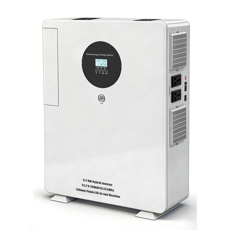 Wall-Mounted 10kWh 6.2KW All-in-One Solar Energy Storage System