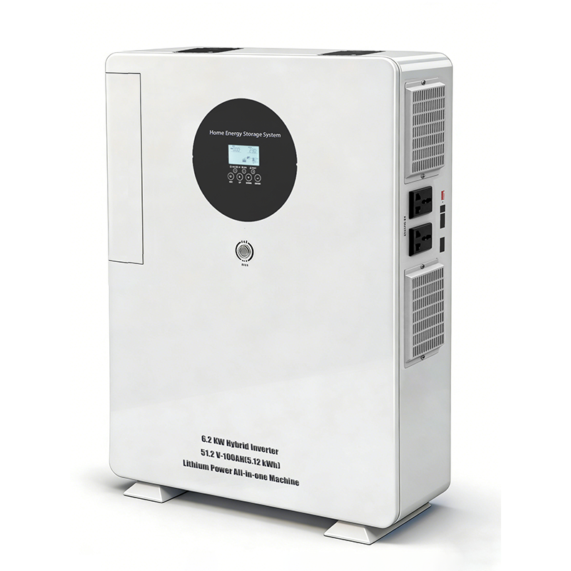 Wall-Mounted 5kWh 6.2KW All-in-One Energy Storage System
